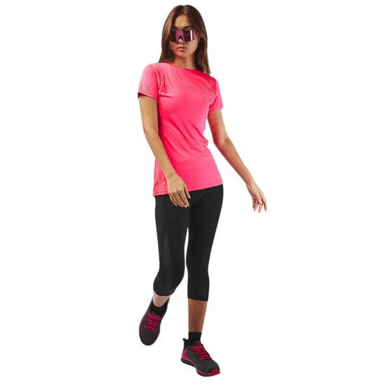 Karrimor Womens/Ladies Back Print Slim T-Shirt (Pink) - Image 1