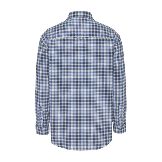Tommy Jeans Herenoverhemd van flanel met opgestikte zak (Blauw) - Image 3