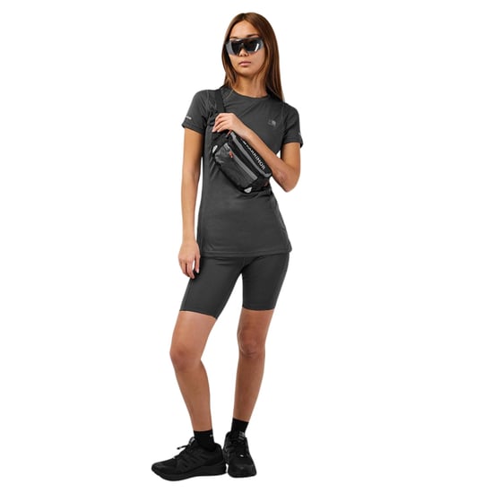 Karrimor Womens/Ladies Back Print Slim T-Shirt (Charcoal) - Image 1