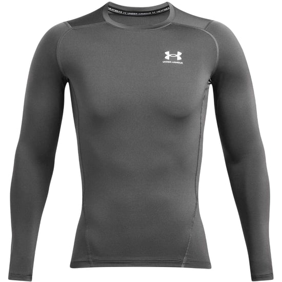 Under Armour HeatGear-basislaagshirt voor heren (Grijs) - Image 2