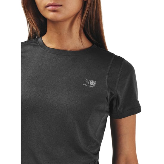 Karrimor Womens/Ladies Back Print Slim T-Shirt (Charcoal) - Image 4