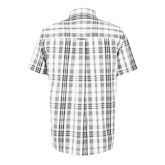 Lee Cooper Geruit katoenen herenoverhemd (Wit) - Image 2