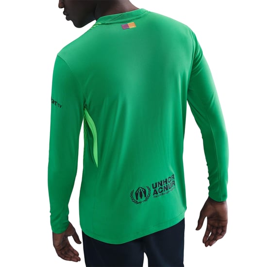 Nike Mens 2025/2026 FC Barcelona Goalkeeper Jersey (Green) - Image 3