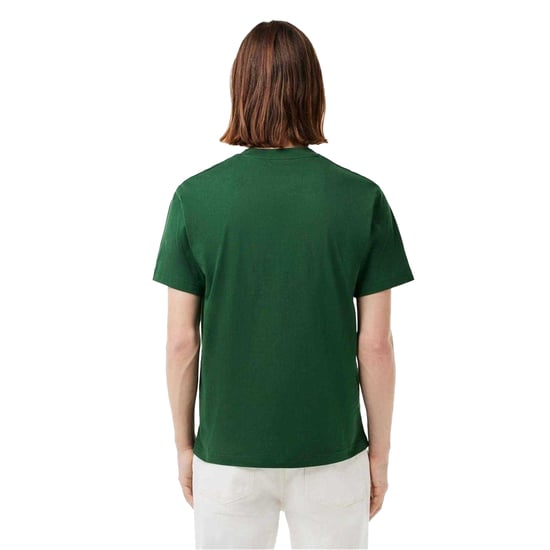 Lacoste Heren Geborduurd T-shirt met logo (Groen) - Image 3