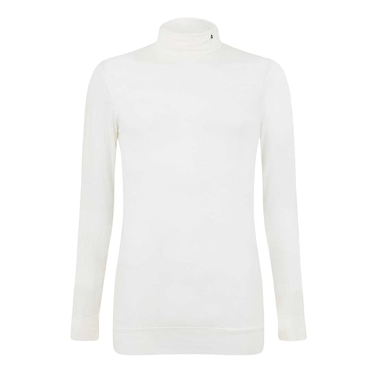 Ambush Heren-T-shirt met lange mouwen en schildpadhals (Wit) - Image 2