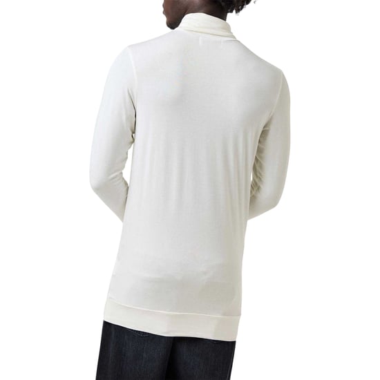 Ambush Heren-T-shirt met lange mouwen en schildpadhals (Wit) - Image 5