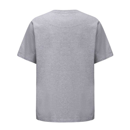 Pretty Green Mens Small Logo Cotton T-Shirt (Grey) - Image 2