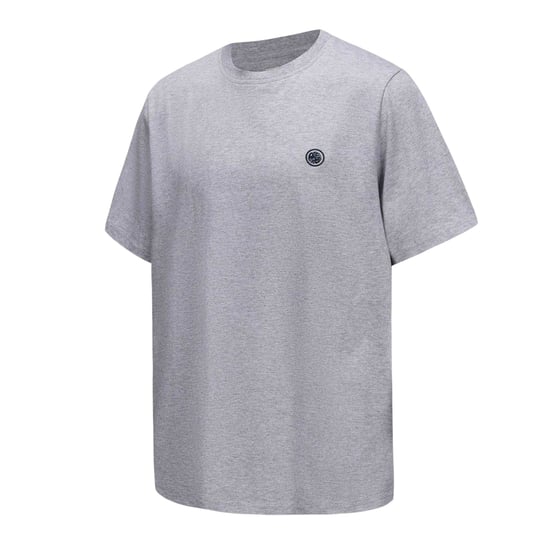 Pretty Green Mens Small Logo Cotton T-Shirt (Grey) - Image 3