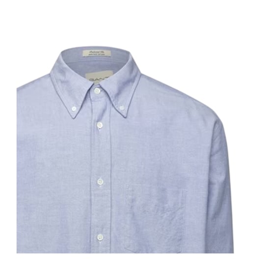 Gant Heren Oxford Relaxed Fit Overhemd (Blauw) - Image 3