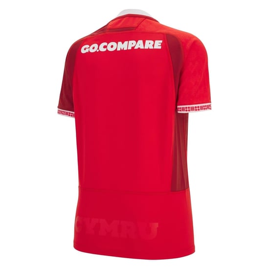 Macron Dames 2025/26 Wales RU thuisshirt (Rood) - Image 2