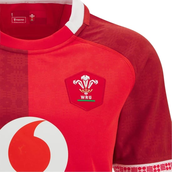 Macron Dames 2025/26 Wales RU thuisshirt (Rood) - Image 3
