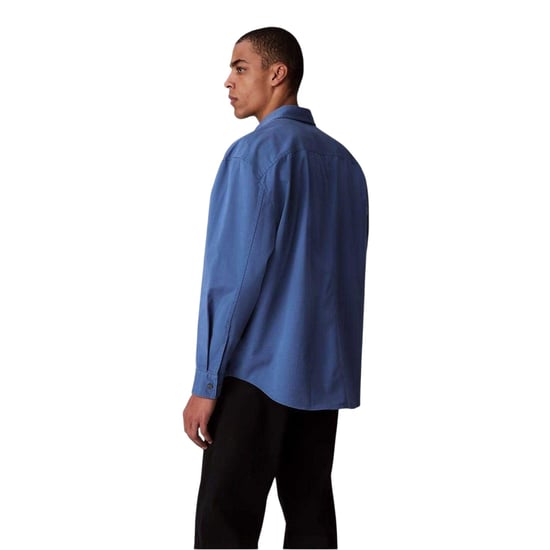 Calvin Klein Heren Chambray Overhemd (Blauw) - Image 3