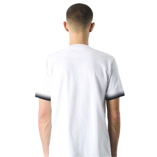 Pretty Green Mens Henley Regular T-Shirt (White) - Image 2
