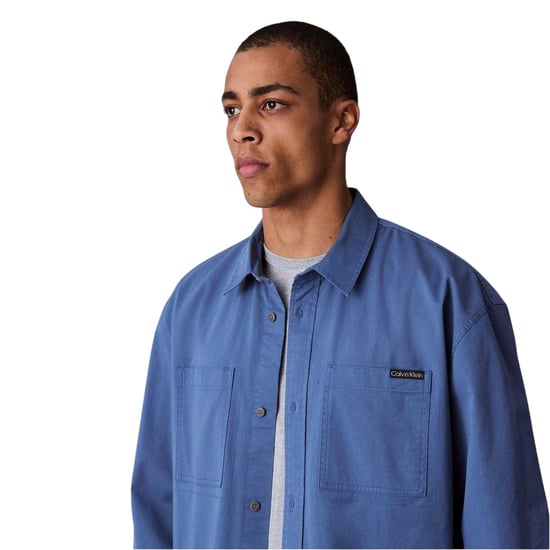 Calvin Klein Heren Chambray Overhemd (Blauw) - Image 4