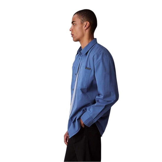 Calvin Klein Heren Chambray Overhemd (Blauw) - Image 5