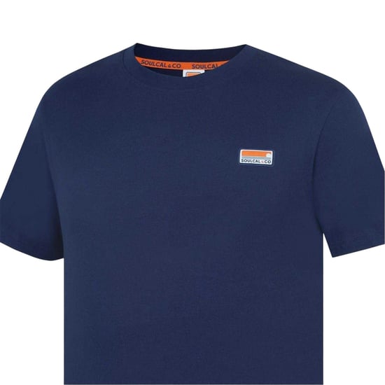SoulCal Mens Signature Regular T-Shirt (Navy) - Image 4