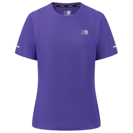 Karrimor Womens/Ladies Back Print Slim T-Shirt (Dark Purple) - Image 1