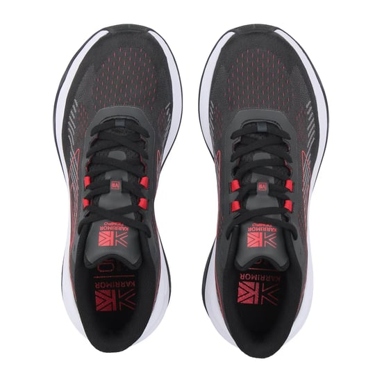 Karrimor Mens Tempo Running Trainers (Black/Red) - Image 3