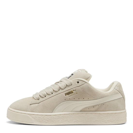 Puma Dames/Dames XL Leo Leopard Print Suede Trainers (Alpenwit) - Image 2
