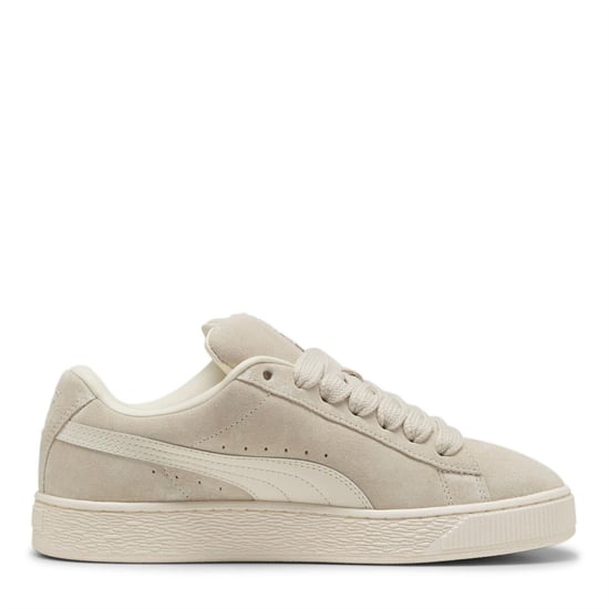 Puma Dames/Dames XL Leo Leopard Print Suede Trainers (Alpenwit) - Image 4