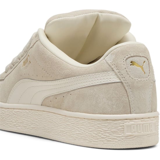 Puma Dames/Dames XL Leo Leopard Print Suede Trainers (Alpenwit) - Image 5