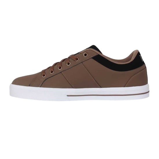Lonsdale Latimer leren sportschoenen voor heren (Bruin) - Image 3