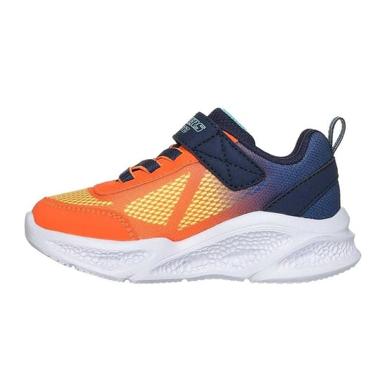Skechers Lederen sportschoenen voor jongens: S Lights Flex-Glow Bolt (Oranje/Zwaar) - Image 2