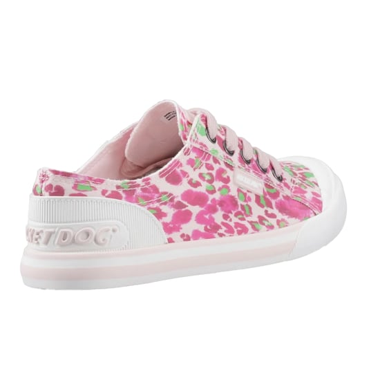 Rocket Dog Dames Jazzin Dierprint Casual Schoenen (Roze/Multi-kleur) - Image 2