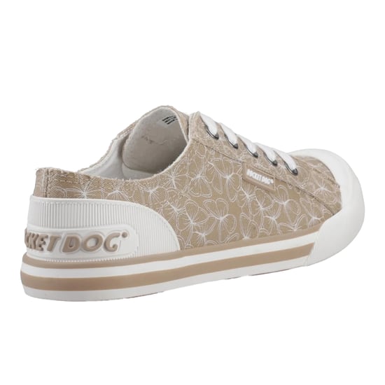Rocket Dog Dames Jazzin Mariposa Vlinder Casual Schoenen (Tan) - Image 2
