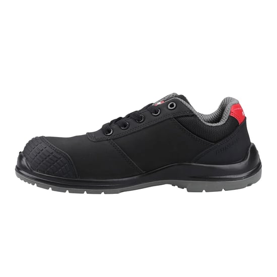 Dunlop Mens First One Adv-Evo Action Leather Low Safety Shoes (Black/Red) - Image 3