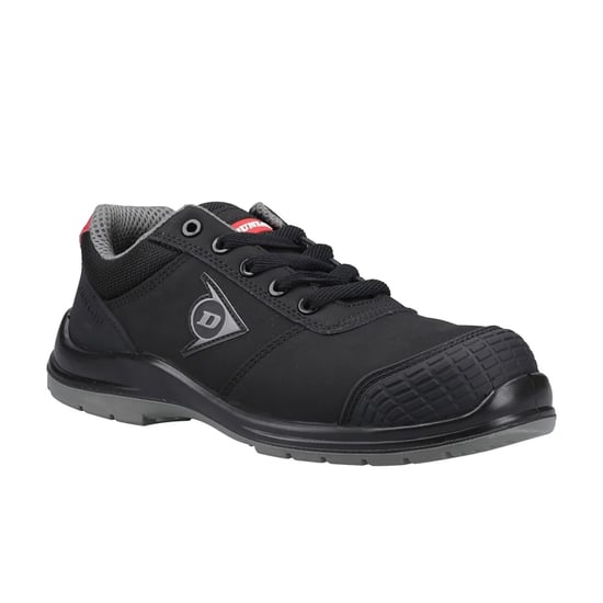Dunlop Mens First One Adv-Evo Action Leather Low Safety Shoes (Black/Red) - Image 5