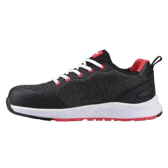 Dunlop Mens T-Max Logo Safety Shoes (Black/Red) - Image 3