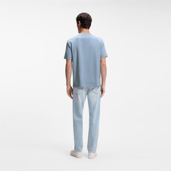 Boss Heren Tchup T-Shirt (Blauw) - Image 4