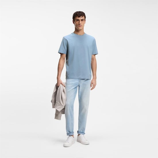 Boss Heren Tchup T-Shirt (Blauw) - Image 5