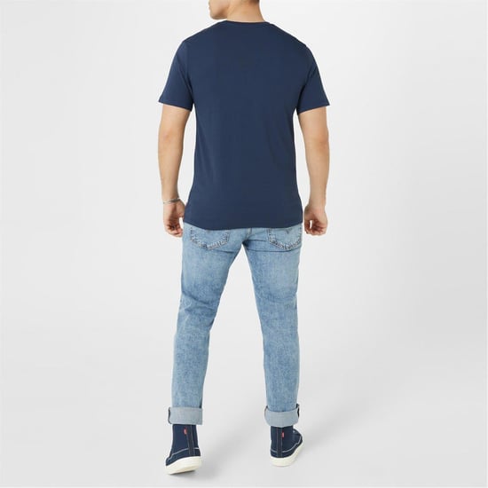 Levis Mens Batwing Logo T-Shirt (Navy) - Image 3