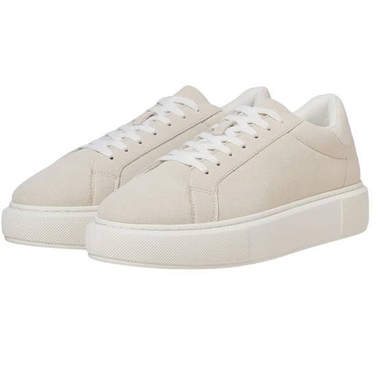 Jack And Jones Mens Aspire Cupsole Trainers (Moonbeam) - Image 4