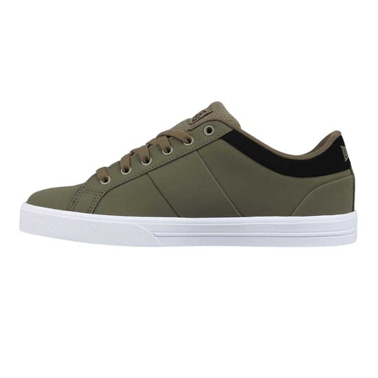 Lonsdale Latimer leren sportschoenen voor heren (Kaki Groen) - Image 2