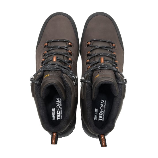 Regatta Burrell leren wandelschoenen voor heren (Veen) - Image 4