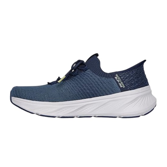 Skechers Mens Knitted Slip-In Trainers (Navy) - Image 2