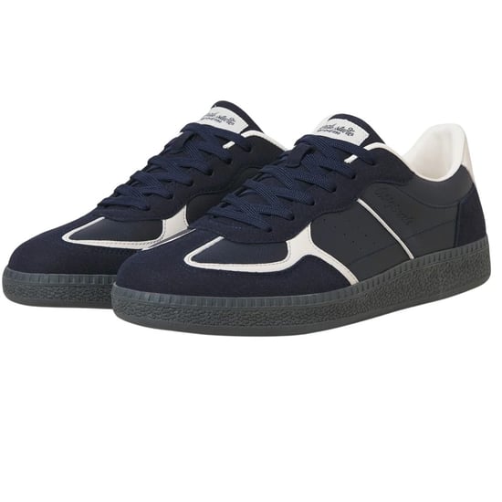 Jack And Jones Mens Morgen Combo Trainers (Navy Blazer) - Image 4