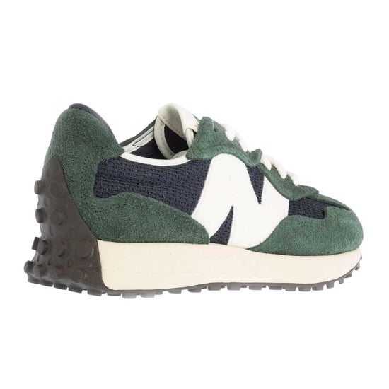 New Balance Heren 327 suède casual sneakers met sleehak (Groen) - Image 2