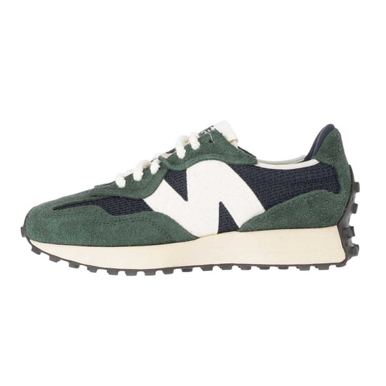 New Balance Heren 327 suède casual sneakers met sleehak (Groen) - Image 3