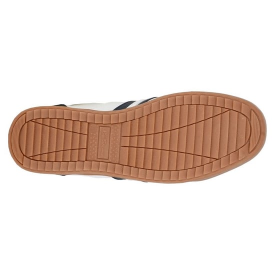 Ben Sherman Mens Feedback Faux Nubuck Trainers (Navy/Grey) - Image 3