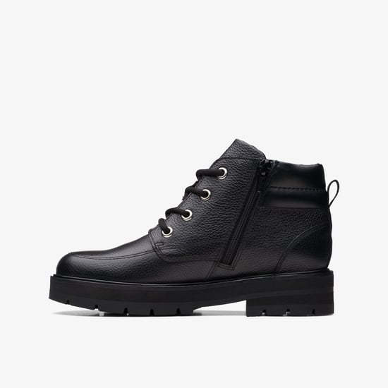 Prague Zip O. Black Leather Boots - Image 2