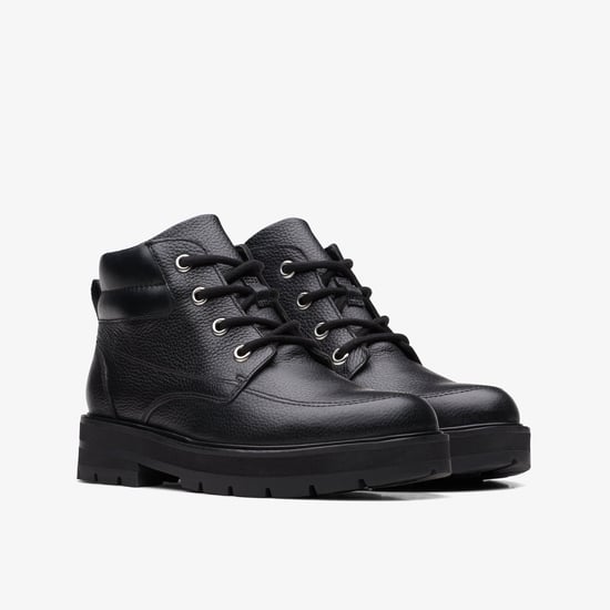 Prague Zip O. Black Leather Boots - Image 4