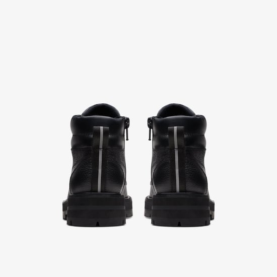 Prague Zip O. Black Leather Boots - Image 5