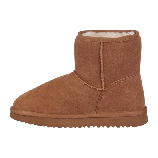 Jack Wills Womens/Ladies Suede Snug Fit Boots (Tan) - Image 3