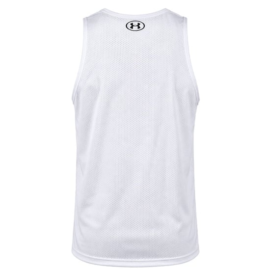 Under Armour x Project Rock Reversible Pinnie Mens Black/White Vest - Image 4