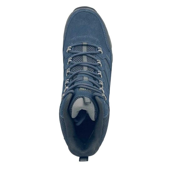Karrimor Mens Mount Mid Leather Waterproof Walking Boots (Navy) - Image 3