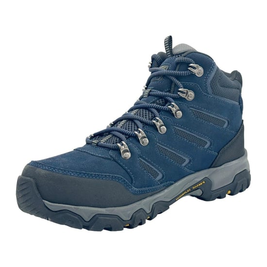 Karrimor Mens Mount Mid Leather Waterproof Walking Boots (Navy) - Image 5